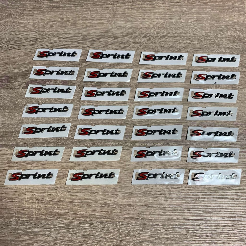 Emblemen Vespa Sprint smoke, Info@jynkx.com, Nieuw, Ophalen of Verzenden, Piazza 99