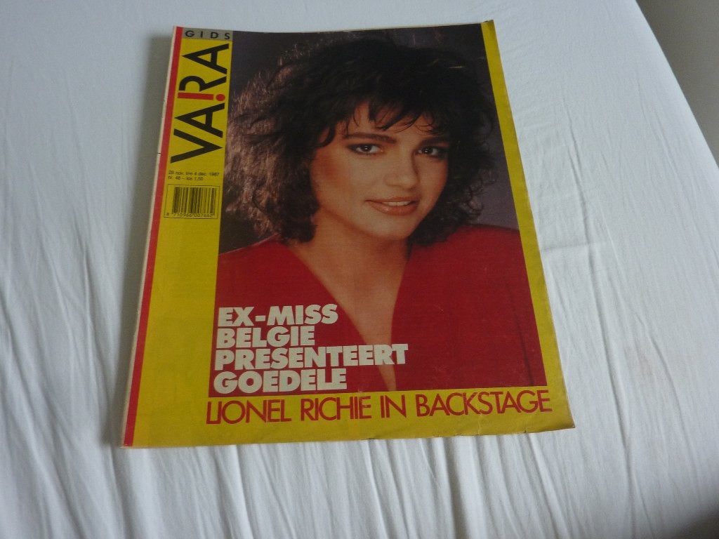 VARAGIDS-MISS BELGIE-BERDIEN STENBERG-LIONEL RITCHIE, Verzenden, 1980 tot heden, Tijdschrift