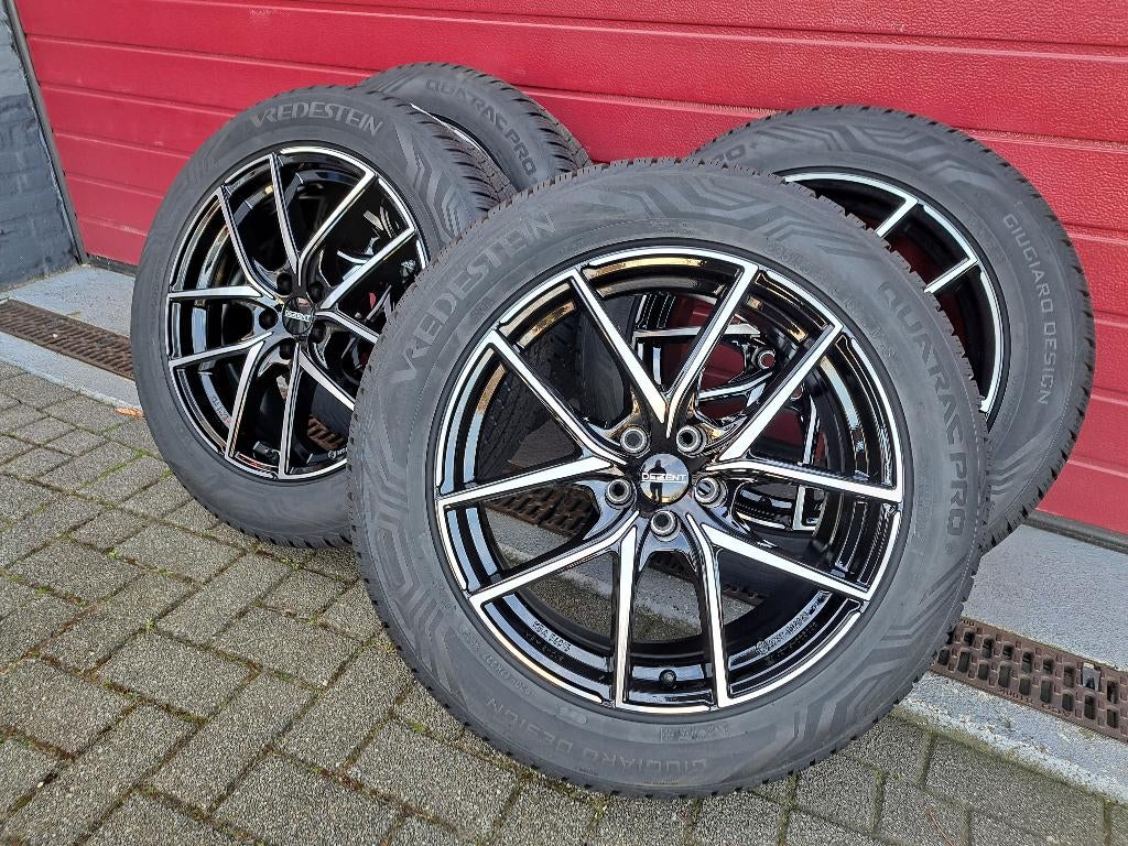 NIEUW VOLVO XC60 All saeson Vredestein/Dezent TO Black/polis, Dezent, Banden en Velgen, Nieuw, All Season