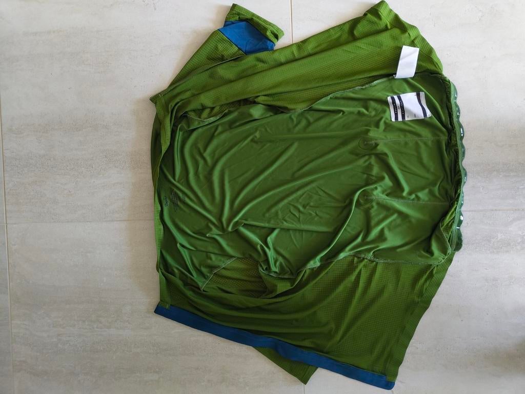 Rapha Pro Team fiets shirt - Groen - Maat L, Fietsen en Brommers, Fietsaccessoires | Fietskleding, Zo goed als nieuw, Heren, Bovenkleding