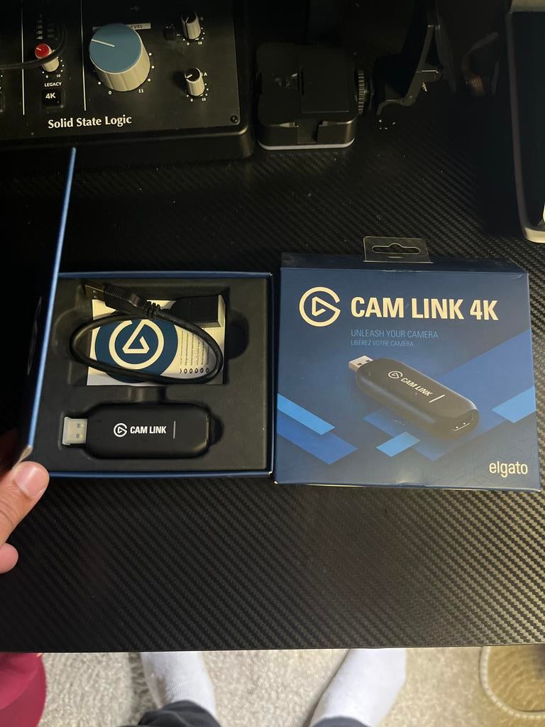 Elgato Cam Link 4K - Stream en neem op in 4K, Ophalen of Verzenden, Zo goed als nieuw