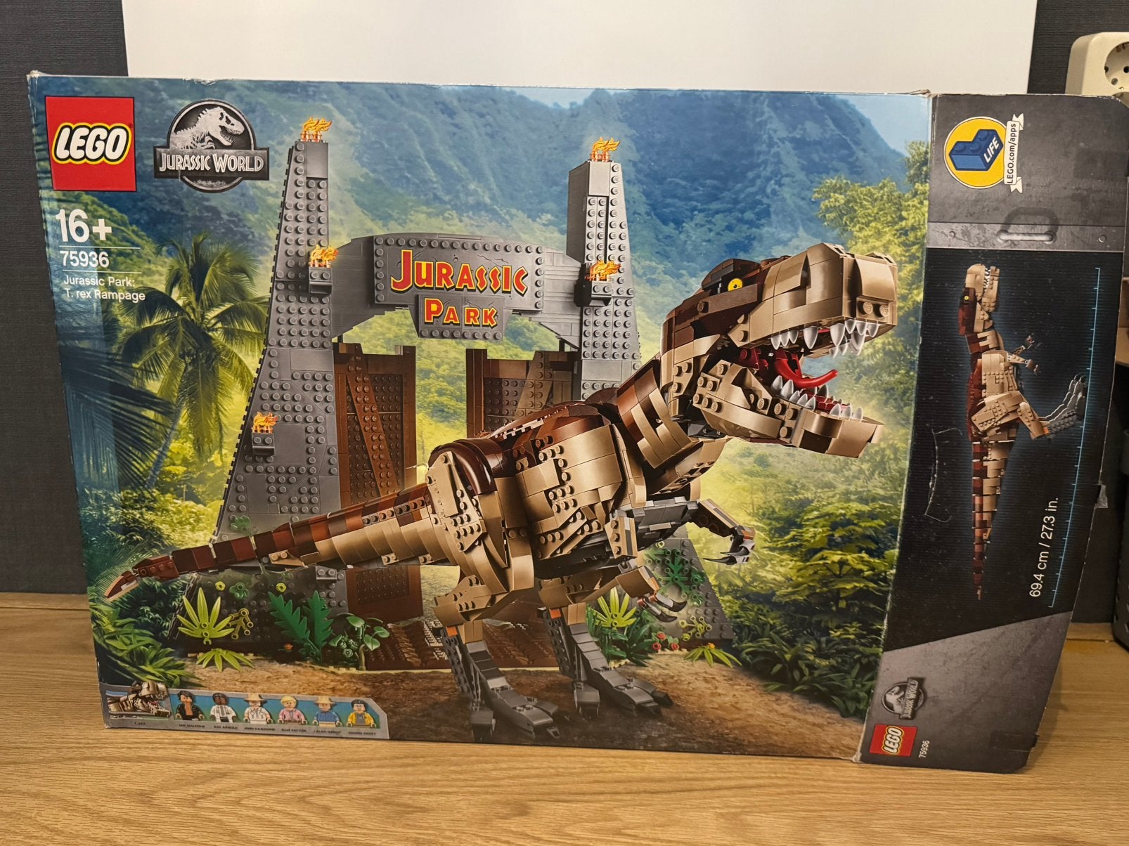 Lego set 75936 Jurassic Park, Gebruikt, Jurassic World, Lego, Ophalen of Verzenden