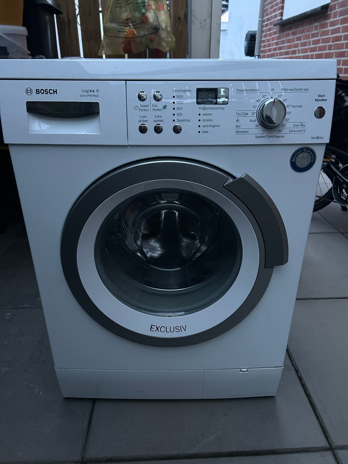 Bosch Logixx 8 Wasmachine - Perfecte staat, 1200 tot 1600 toeren, 8 tot 10 kg, Ophalen of Verzenden, Zo goed als nieuw