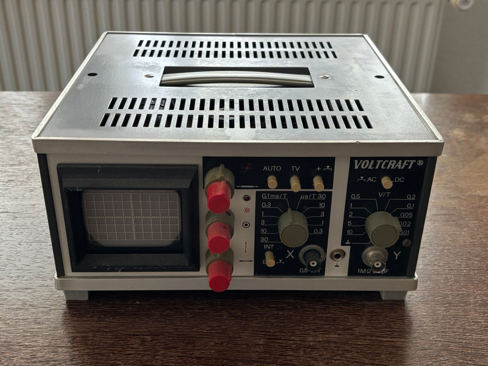 Voltcraft 1010 osciloscoop, Ophalen, Gebruikt