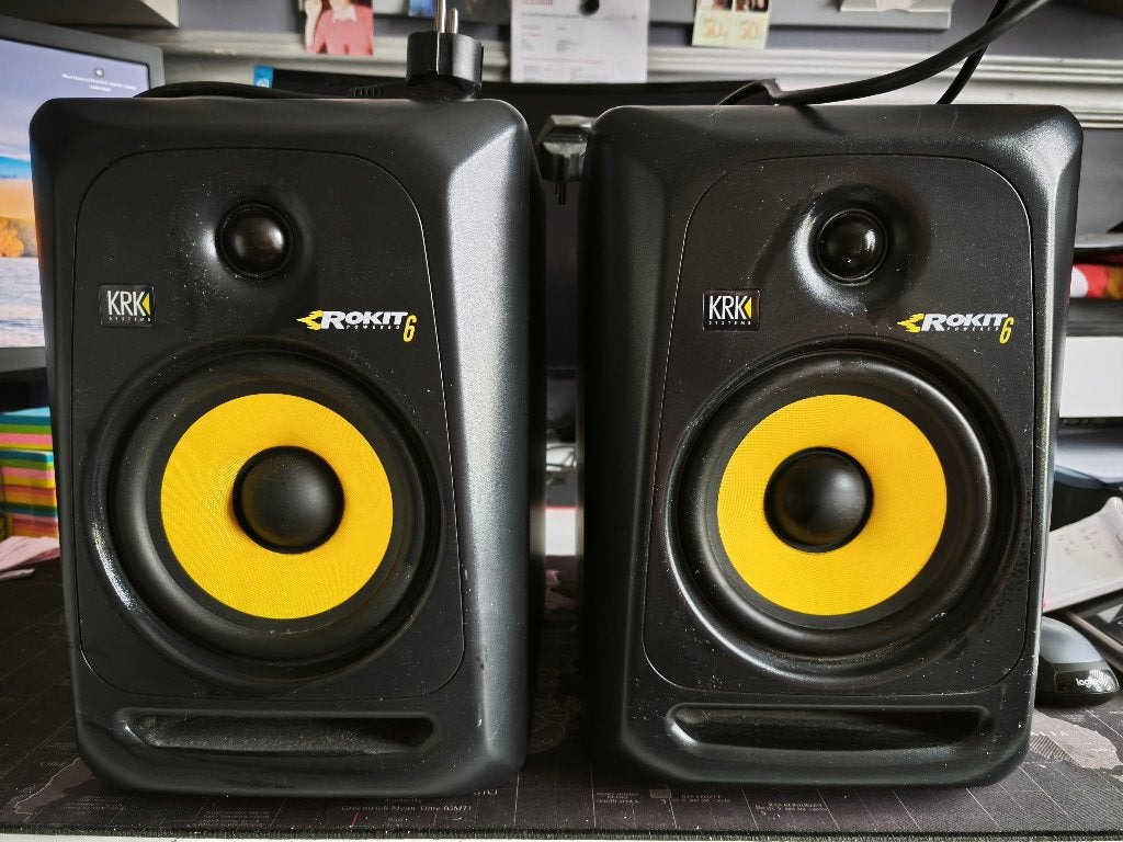 KRK Rokit 6 gen3, Audio, Tv en Foto, Ophalen, Zo goed als nieuw, Studiomonitor, KRK