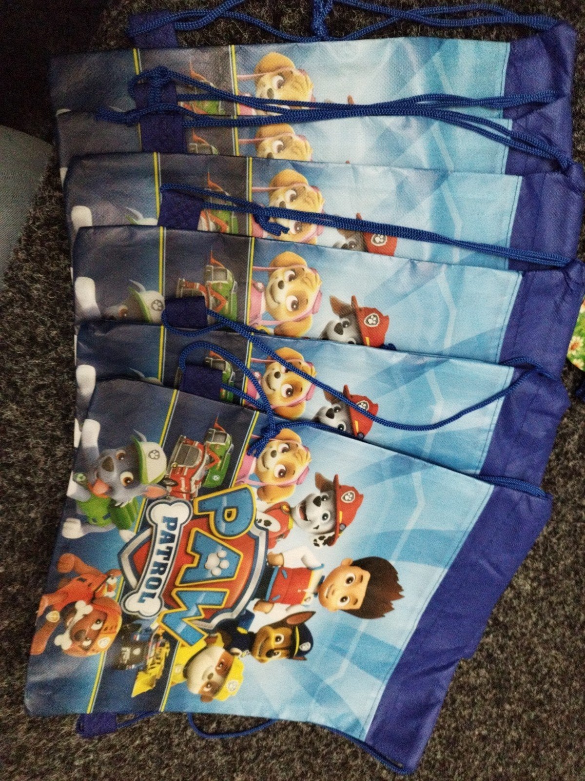 Paw Patrol rugzakjes - 6 stuks, Ophalen