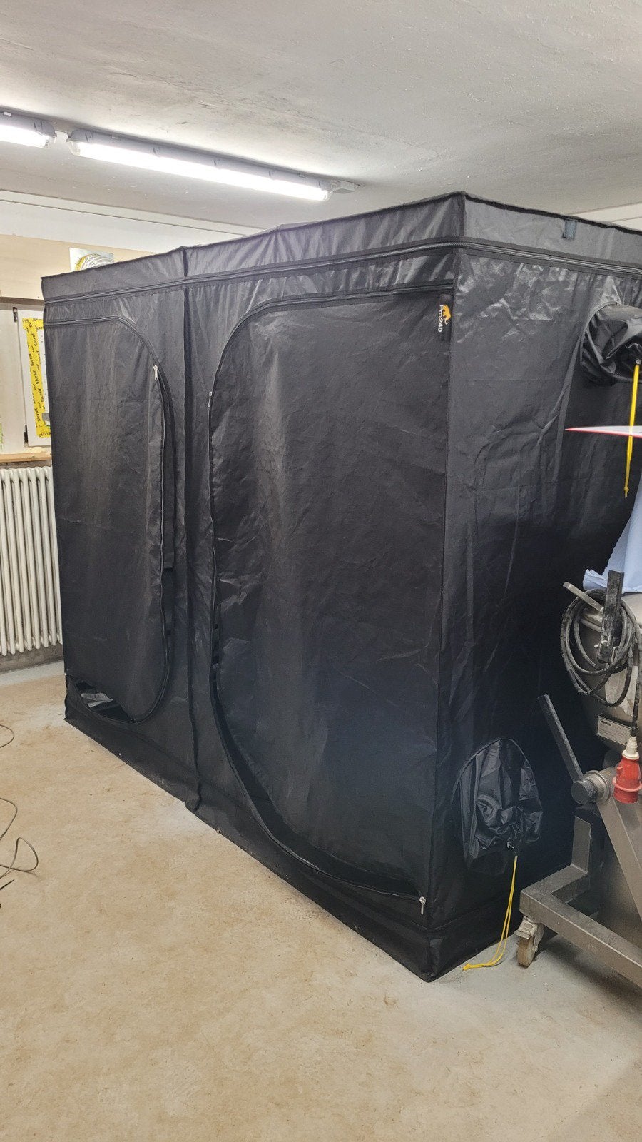 Complete kweektent/ growtent 250 x 250cm, Tuin en Terras, Kweekspullen, Zo goed als nieuw, Kweektent, Ophalen of Verzenden