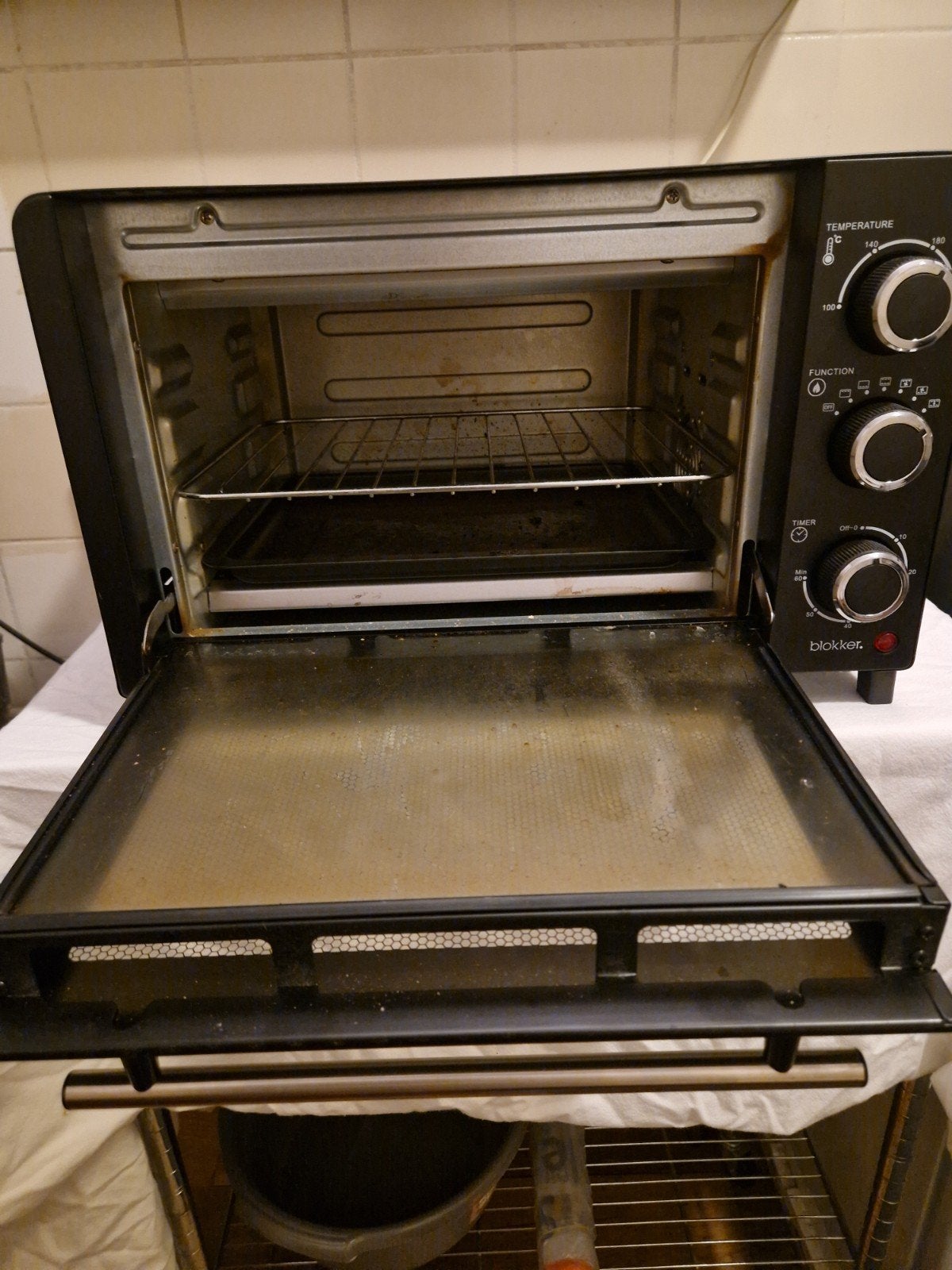 Blokker Mini oven tm 10-9, Witgoed en Apparatuur, Ovens, Ophalen, Minder dan 45 cm, Gebruikt, Minder dan 45 cm