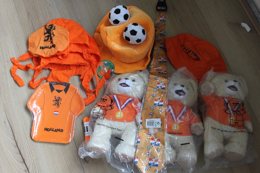 div oranje spullen, Ophalen of Verzenden, Nieuw, Feestartikel, Oranje of Koningsdag