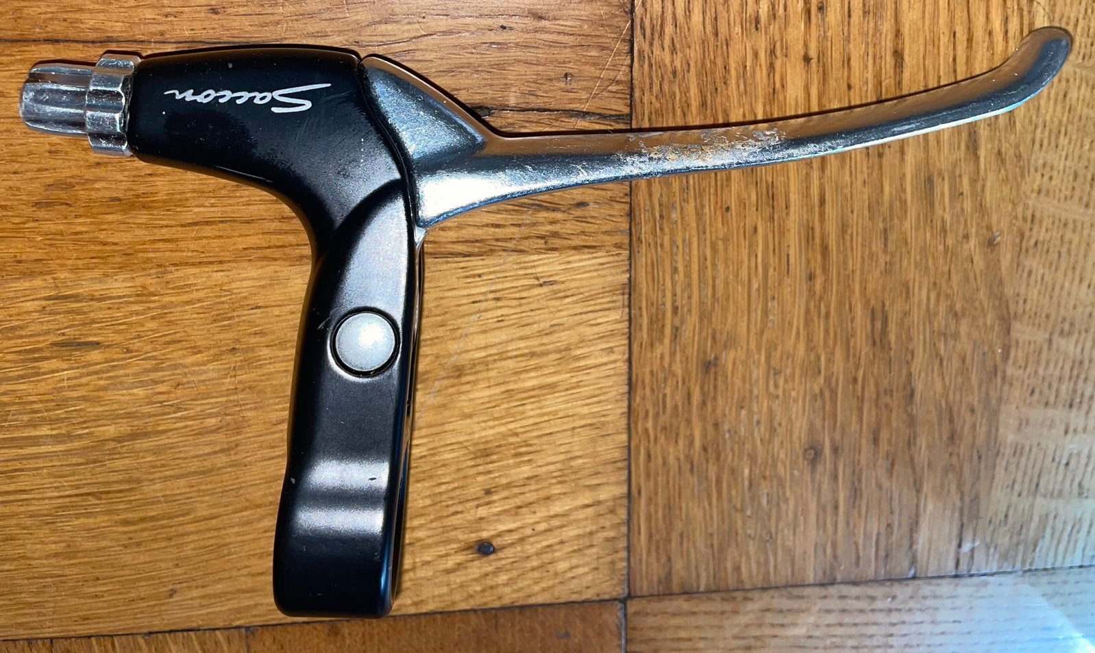 Saccon remgreep handrem fiets handgreep aluminium rem, Ophalen of Verzenden, Zo goed als nieuw