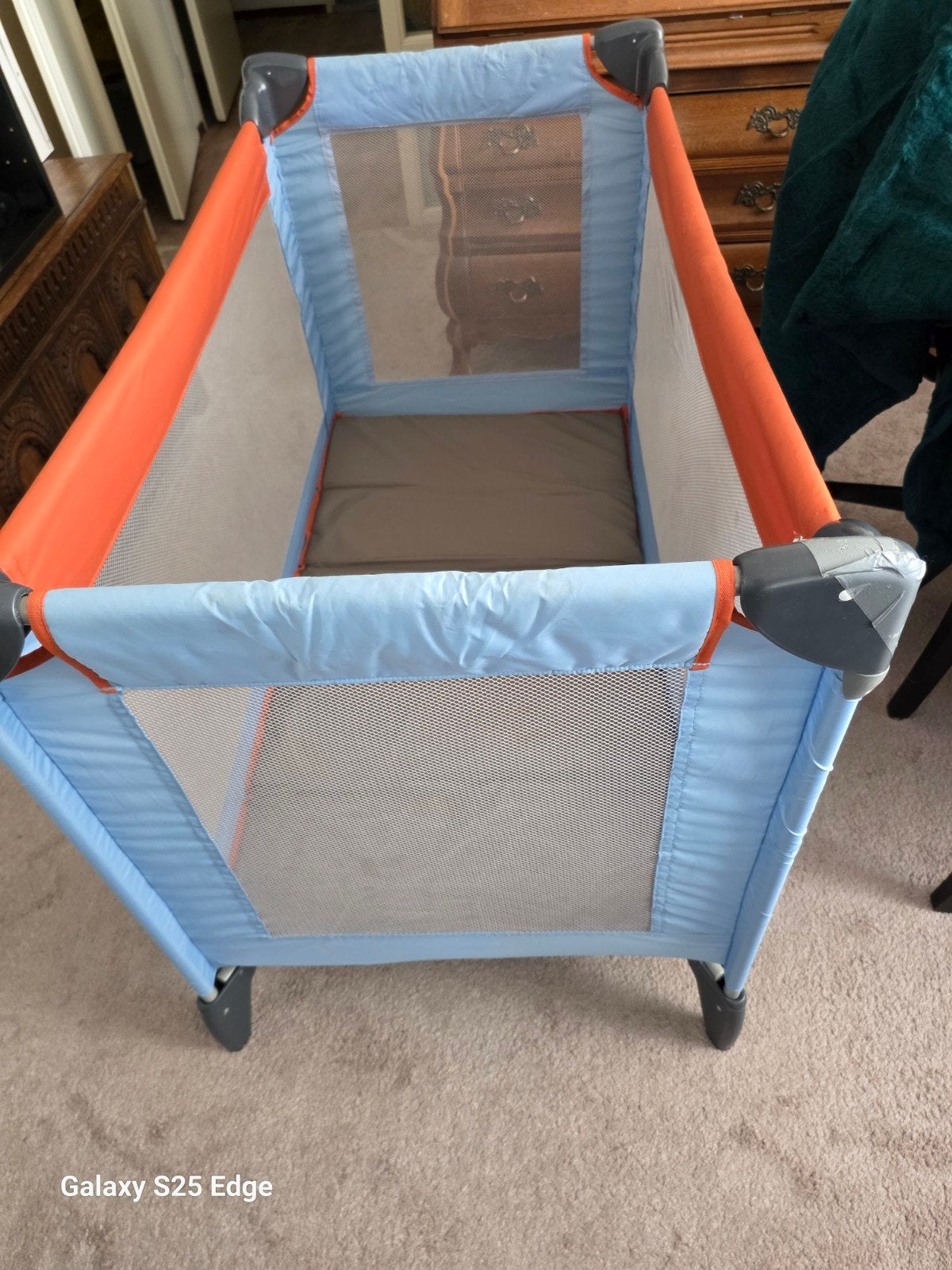 Graco Campingbedje - Ideaal voor Reizen en Logeren, Ophalen, Zo goed als nieuw, Reisbedje