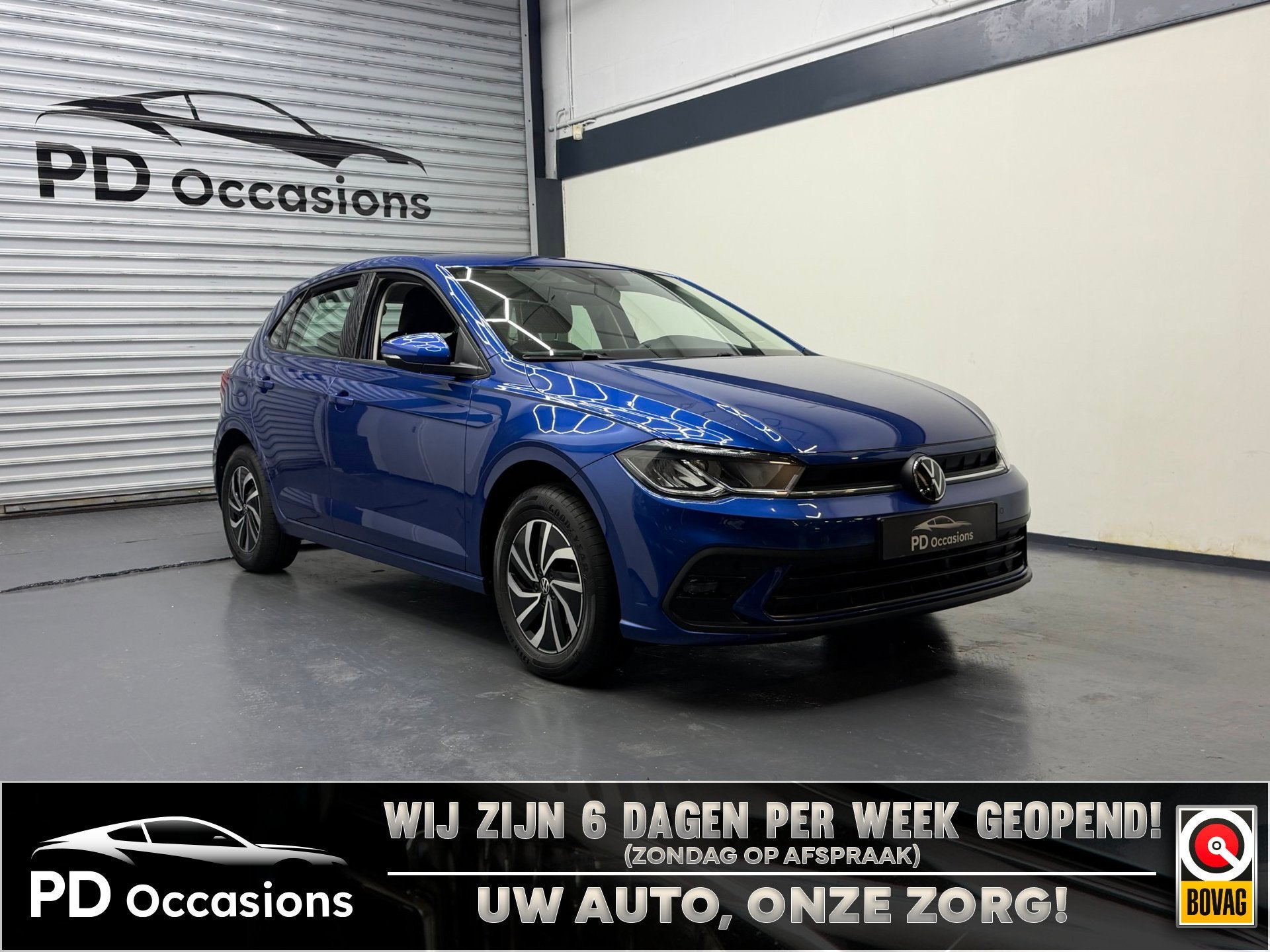 Volkswagen Polo 1.0 TSI Life Edition - Clima - Parkeersensor, Stof, Gebruikt, Zwart, 95 pk