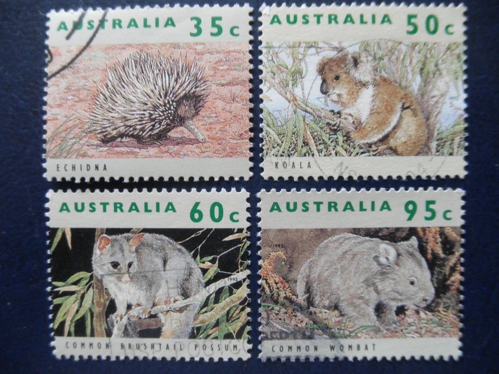 Postzegels Australië 1992 dieren  - cw. 2,50., Postzegels en Munten, Ophalen of Verzenden, Gestempeld