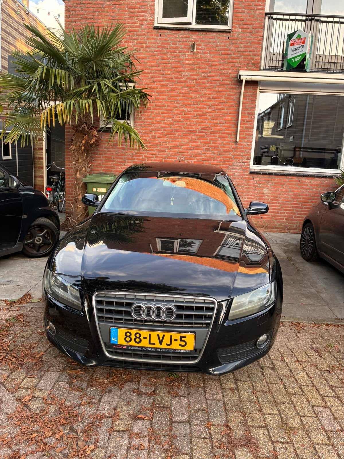 Audi A5 2.0 Tfsi 132KW Sportback M-tr 2010 Zwart, Auto's, 4 cilinders, 1984 cc, Zwart, 1500 kg