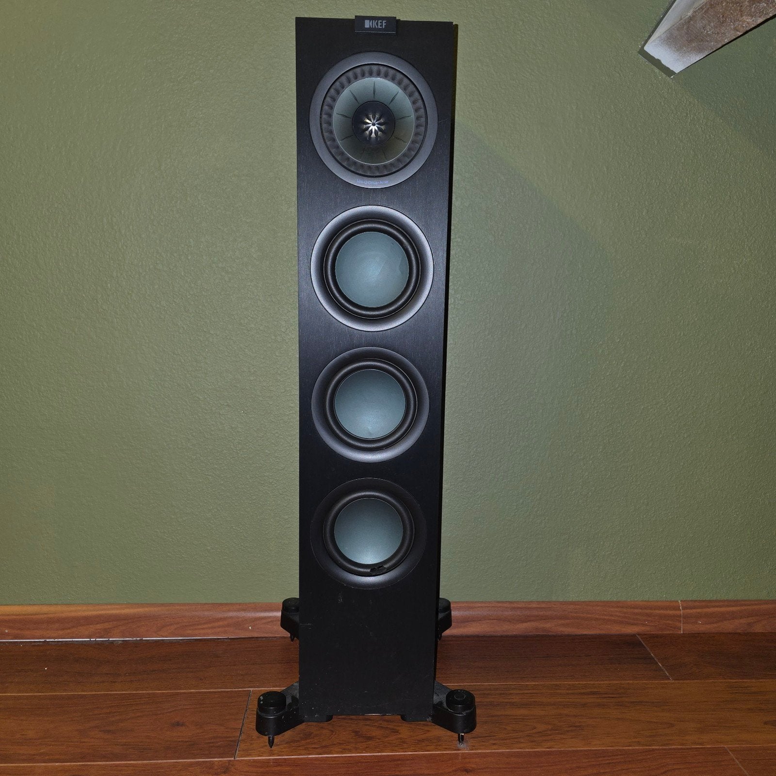 1 KEF Q550 Vloerstaande Luidsprekers (Zwart), Ophalen of Verzenden, Zo goed als nieuw, Overige merken