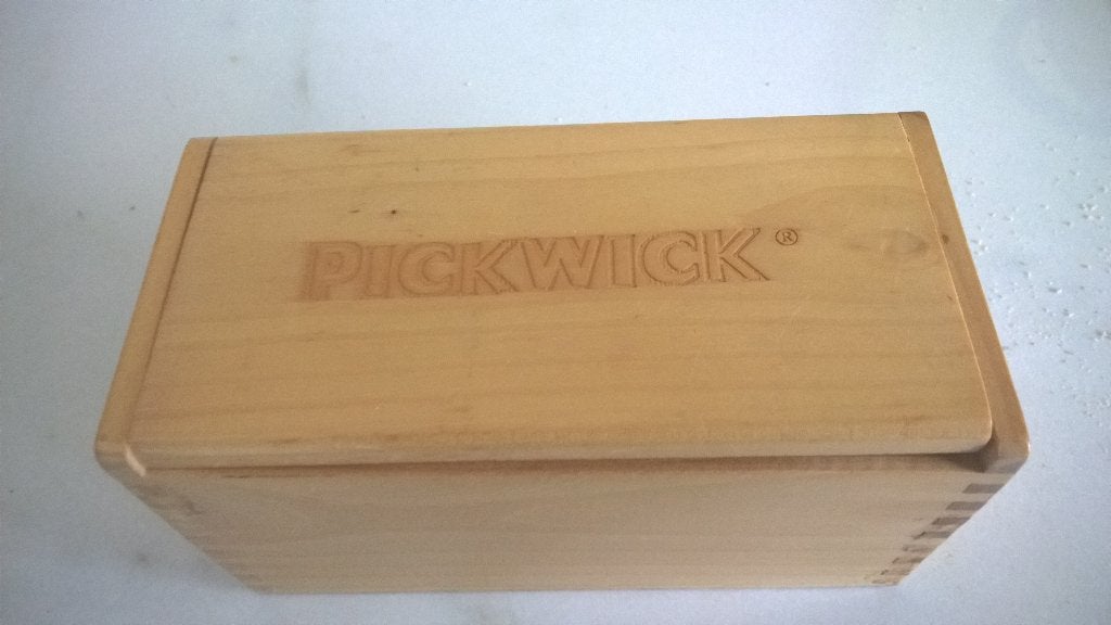 Pick - Wick - houten  thee doosje, Ophalen of Verzenden, Zo goed als nieuw, Gebruiksvoorwerp