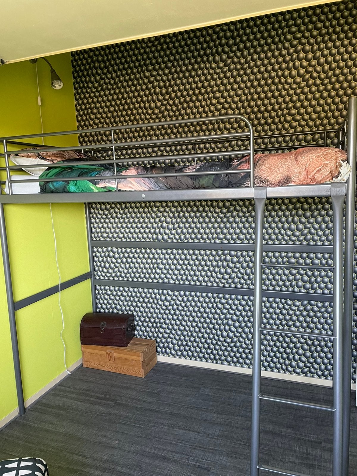 Hoogslaper ikea, Ophalen, Eenpersoons, Zo goed als nieuw, 200 cm