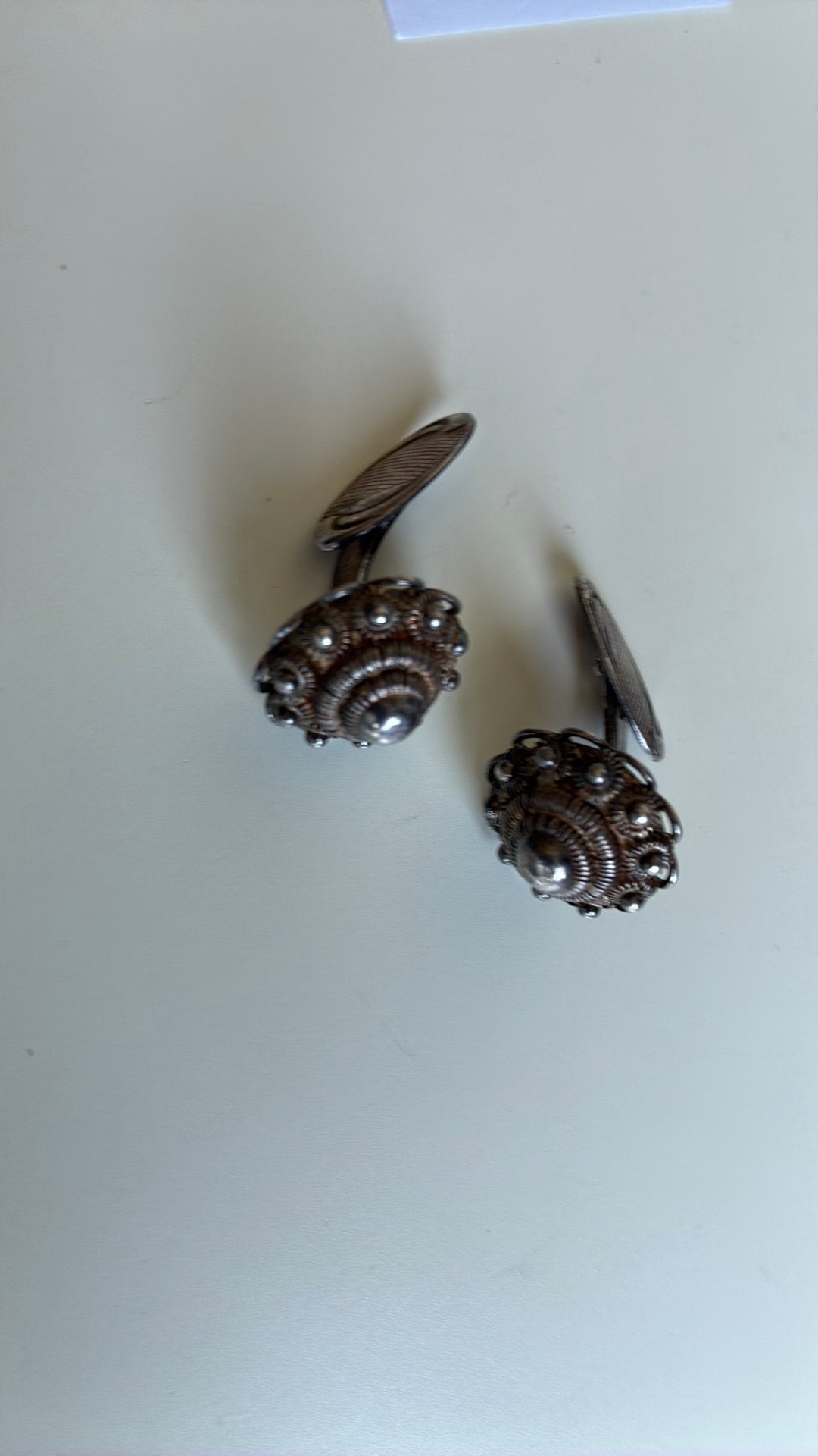 Prachtige zilver manchetknopen zeeuwse knoopjes 835 keur, Sieraden, Tassen en Uiterlijk, Manchetknopen, Ophalen of Verzenden, Gebruikt