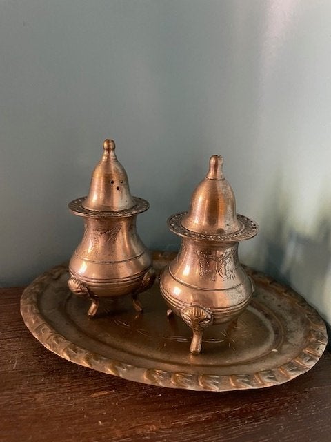 Peper en Zout stel, Verzenden, Zilver, Overige materialen, Overige merken