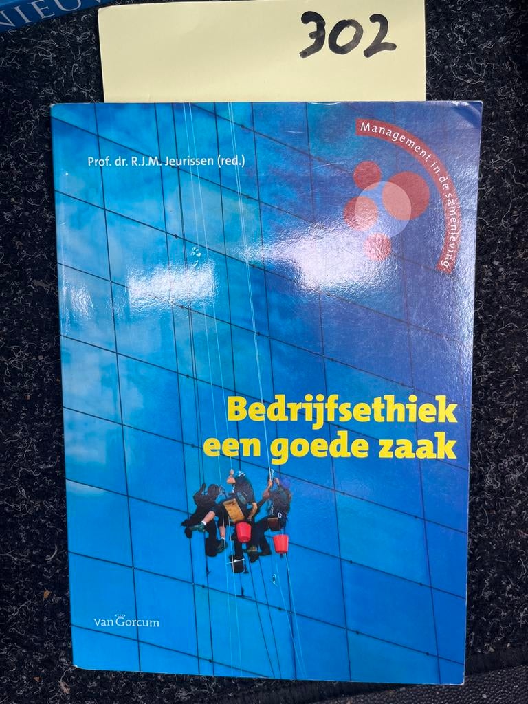 Bedrijfsethiek een goede zaak - Prof. dr. R.J.M. Jeurissen, Ophalen of Verzenden, Zo goed als nieuw, Management