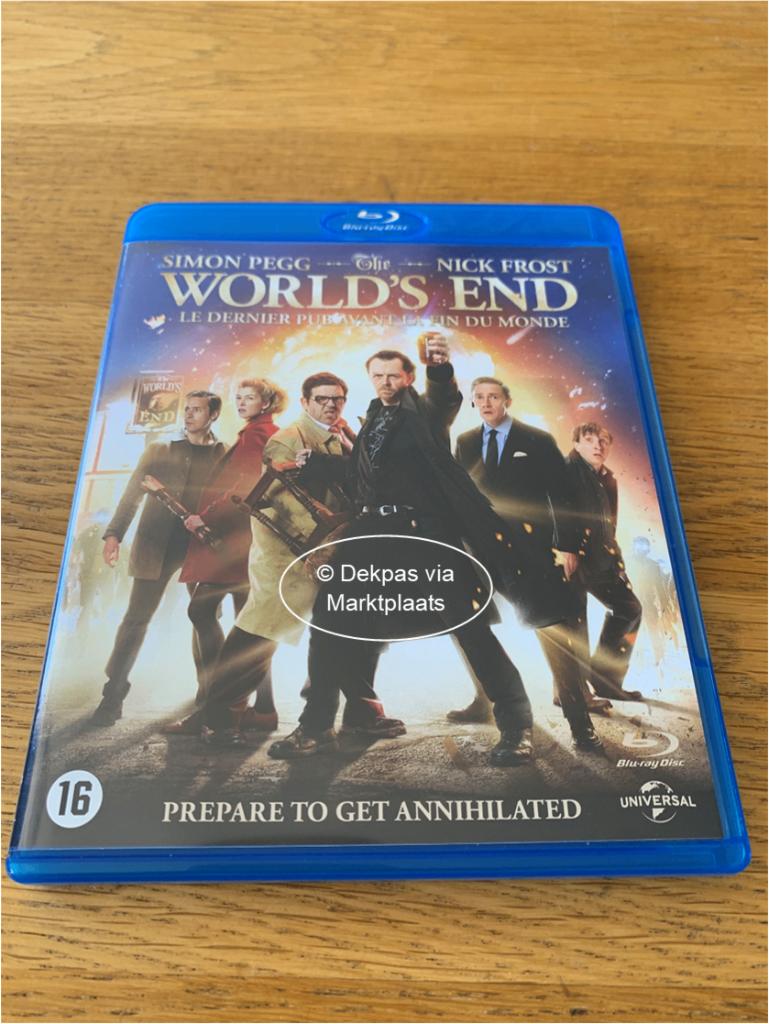 Blu-ray World's End - Simon Pegg / Nick Frost - NL-Uitgave, Ophalen of Verzenden, Gebruikt, Actie