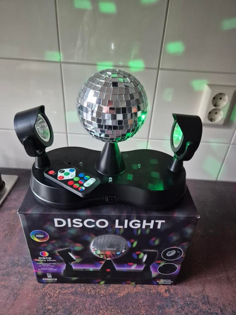 Compacte discolamp, Ophalen of Verzenden, Nieuw, Discobol, Kleur