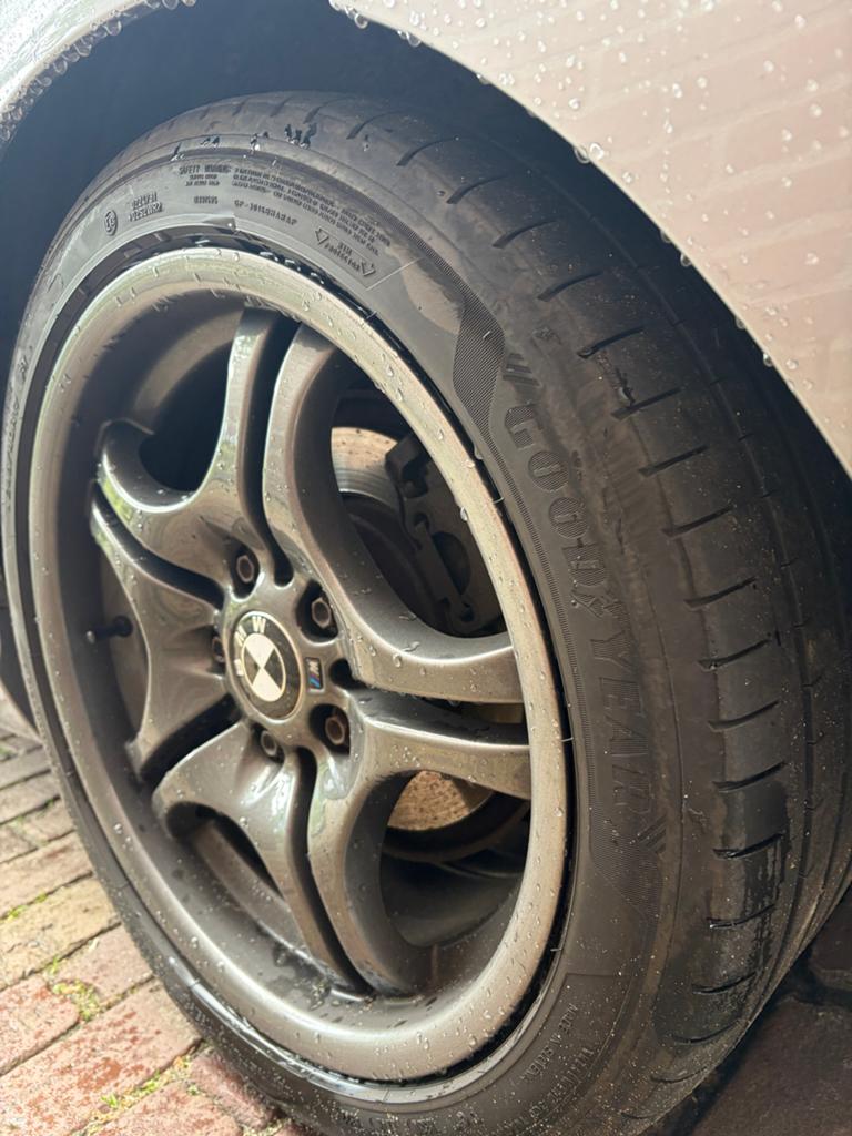 BMW Style 68 Breedset Velgen met Zomerbanden E46, Auto-onderdelen, Banden en Velgen, Banden en Velgen, Zomerbanden, Personenwagen