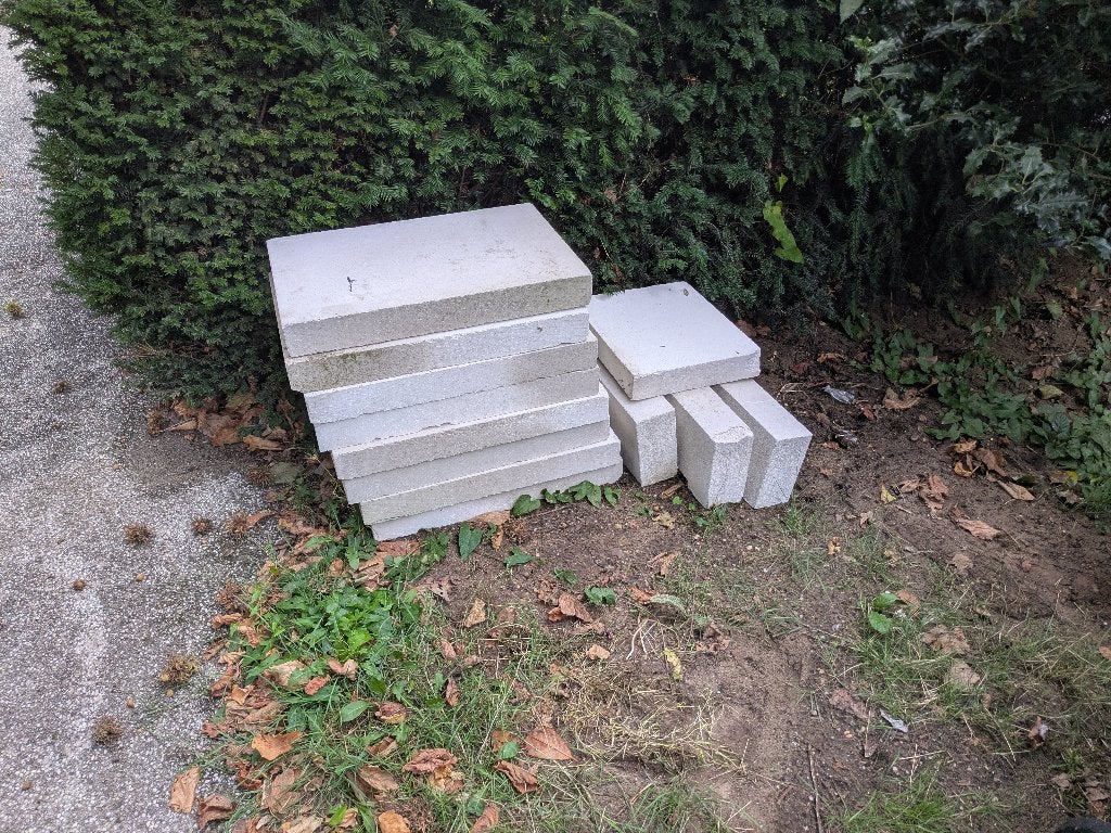 Gratis cellenbeton blokken, Doe-het-zelf en Verbouw, Ophalen, Nieuw, Overige typen
