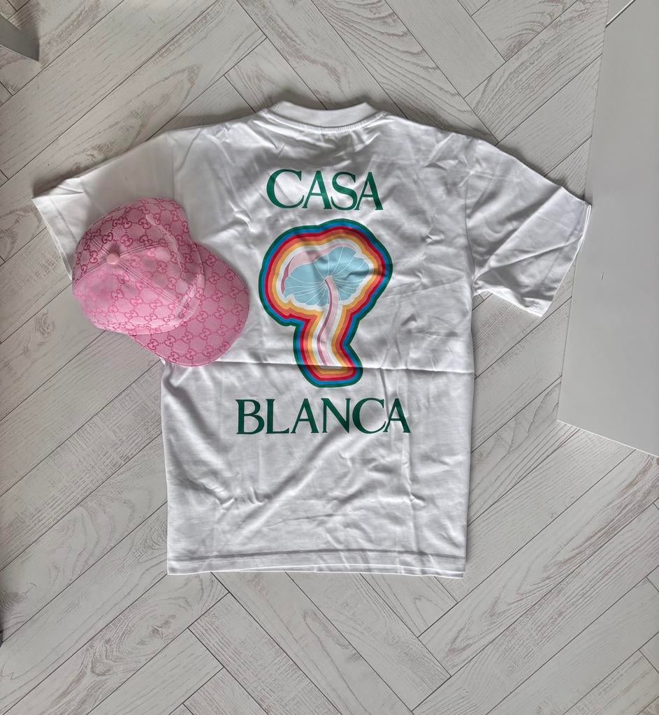Casablanca Amiri t shirt summer editie heren zwart wit, Kleding | Heren, T-shirts, Ophalen of Verzenden, Zo goed als nieuw, Overige maten