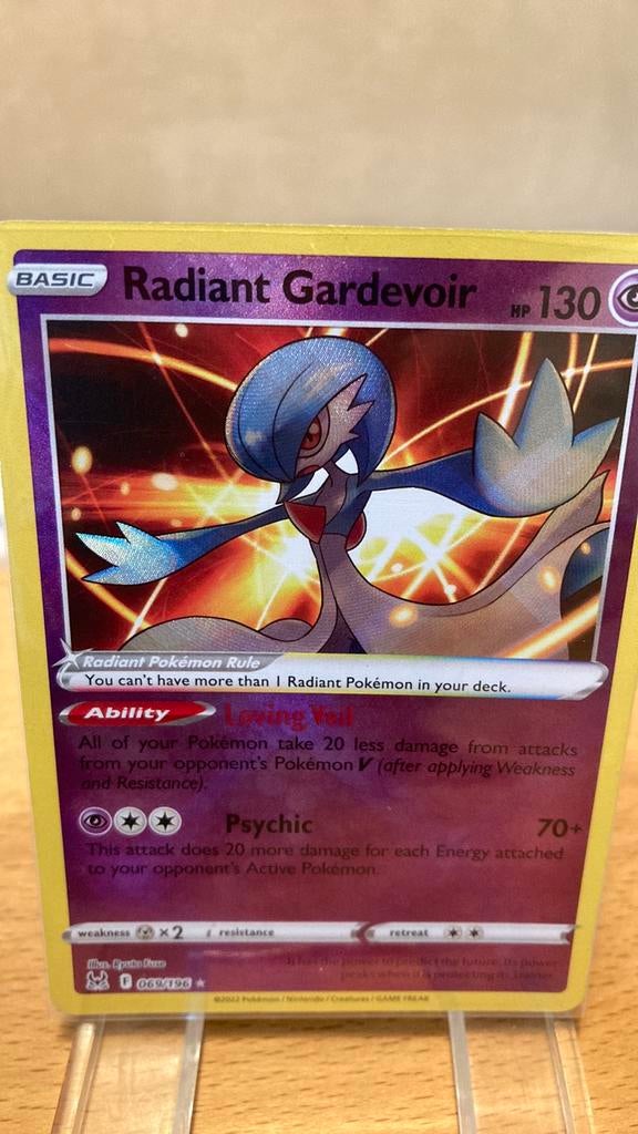 Pokemon Radiant Gardevoir 69/196 Lost Origin 2,50 euro, Ophalen of Verzenden, Zo goed als nieuw