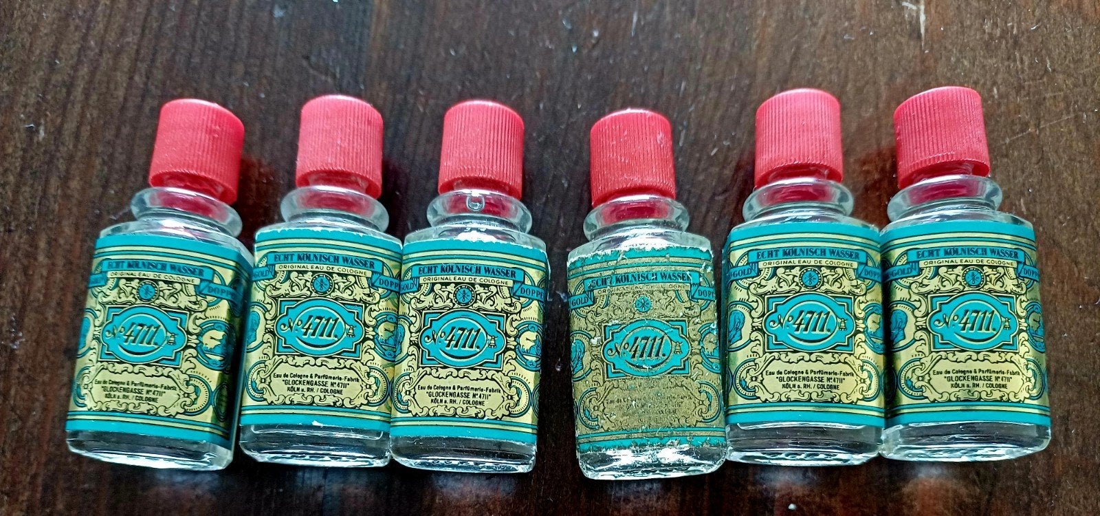 Vintage 4711 Echt Kölnisch Wasser mini collectie - Ongeopend, Ophalen, Zo goed als nieuw