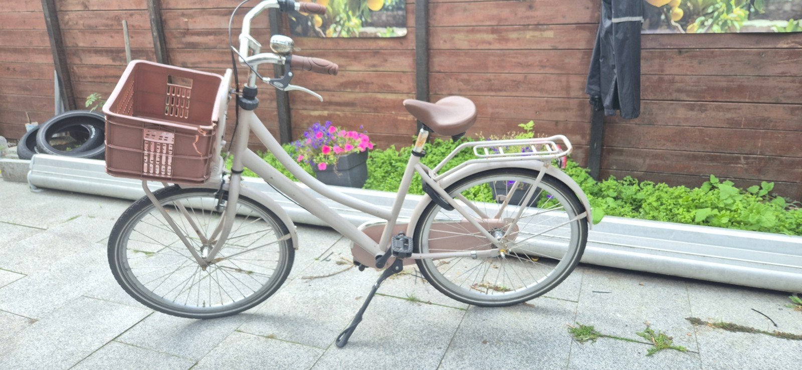 popal meisjea fiets 26 inch, Terugtraprem, Gebruikt, 50 tot 53 cm, Ophalen