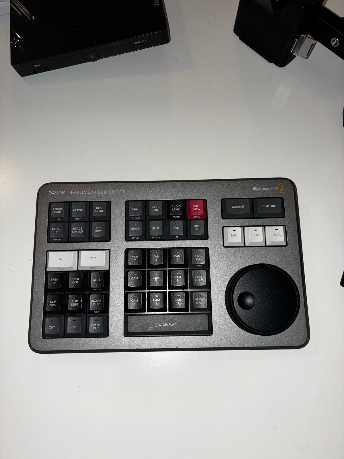 Blackmagic Design DaVinci Resolve Speed Editor, Computers en Software, Ontwerp- en Bewerkingssoftware, Ophalen of Verzenden, Zo goed als nieuw