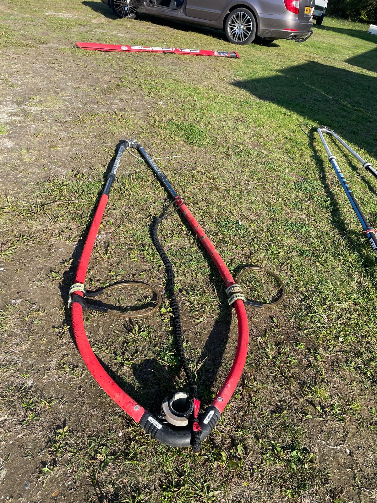 Windsurf giek - Tiger 1.70/2.10 - Goede staat, Watersport en Boten, Ophalen, Giek, Overige merken, Verstelbaar