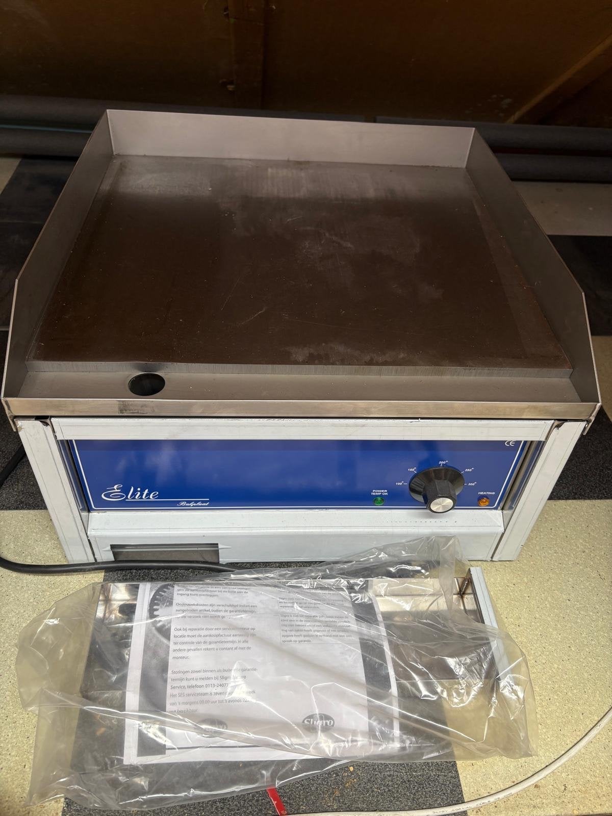 Elite Professionele Bakplaat NIEUW 3200W - Horeca/Thuis, Witgoed en Apparatuur, Ophalen, Nieuw