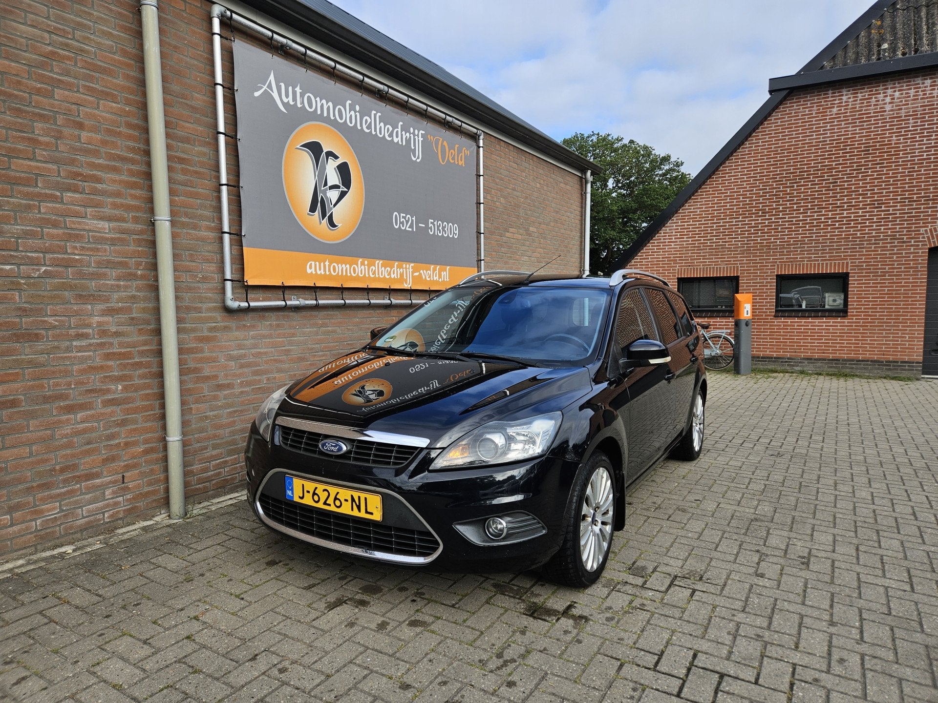 Ford FOCUS Wagon 1.8 Trend Flexi Fuel (bj 2008), Auto's, Cruise Control, Gebruikt, Zwart, 4 cilinders