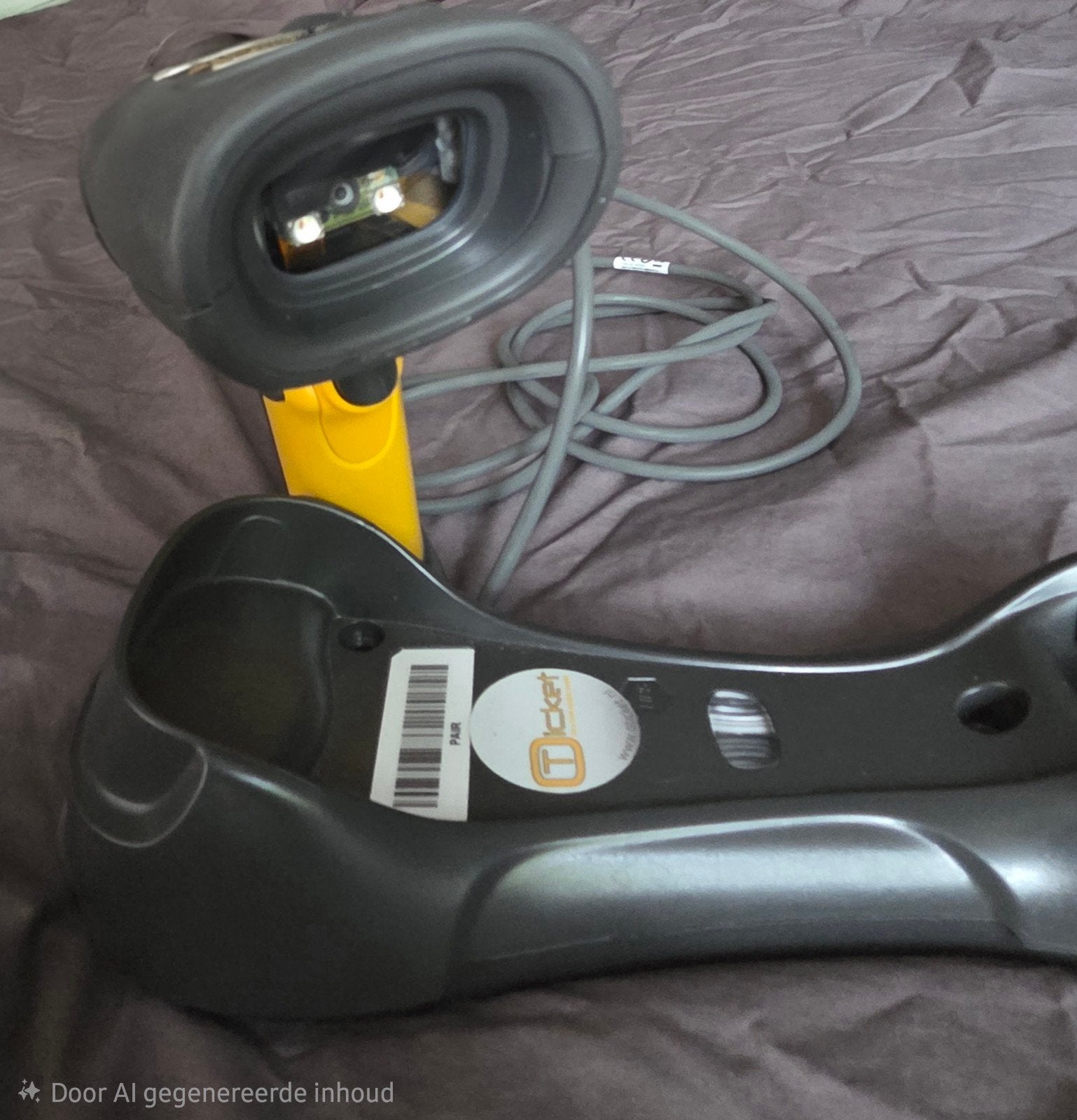 Symbol LS3578 barcode scanner incl. STB3578 oplaadstation, Ophalen of Verzenden, Gebruikt