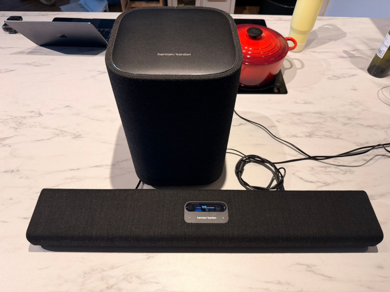 Complete Harman Kardon Citation set Multibeam 700 en Sub S, Ophalen, Zo goed als nieuw