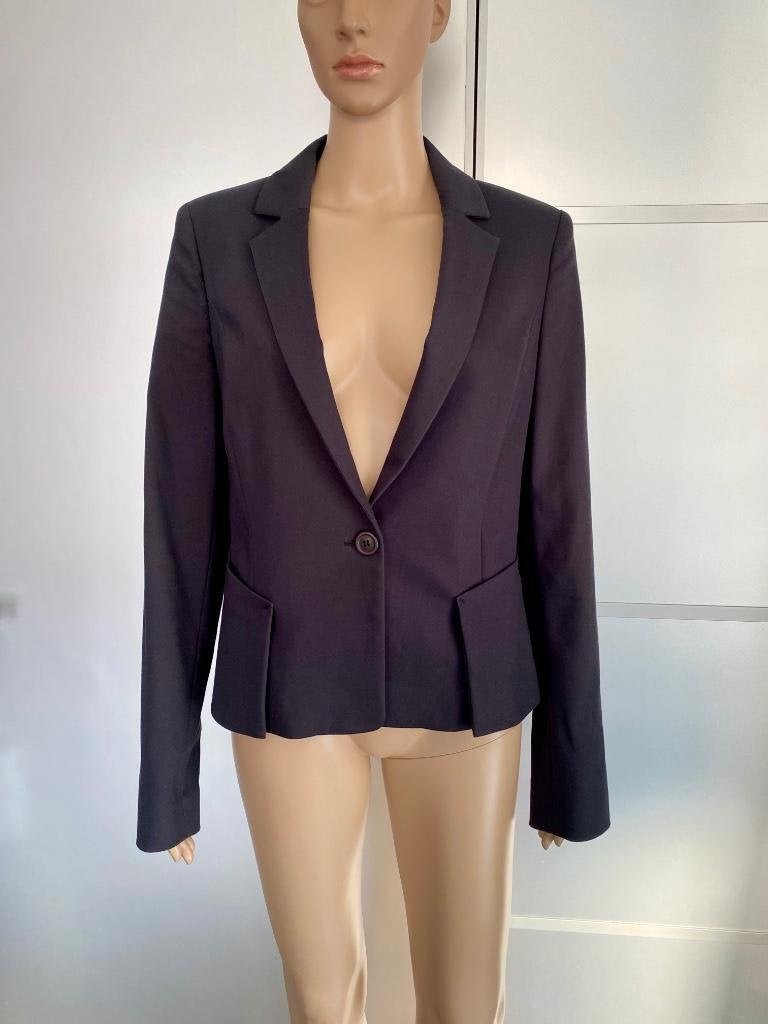 H27 Expresso maat 40=M jasje blazer colbert donker-blauw, Maat 38/40 (M), Ophalen of Verzenden, Zo goed als nieuw, Jasje