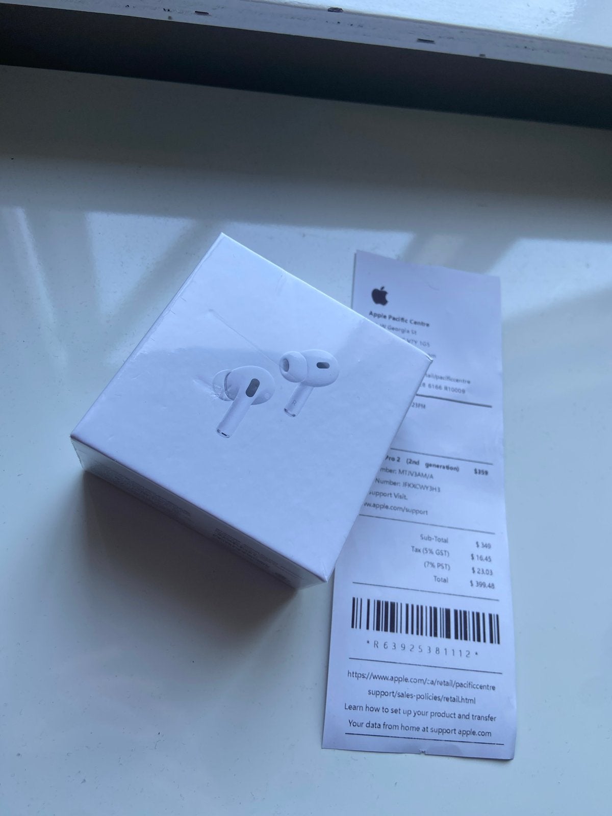 Apple AirPods Pro 2 (USB-C) met ANC en AppleCare+, In-ear, Bluetooth, Nieuw, Ophalen of Verzenden