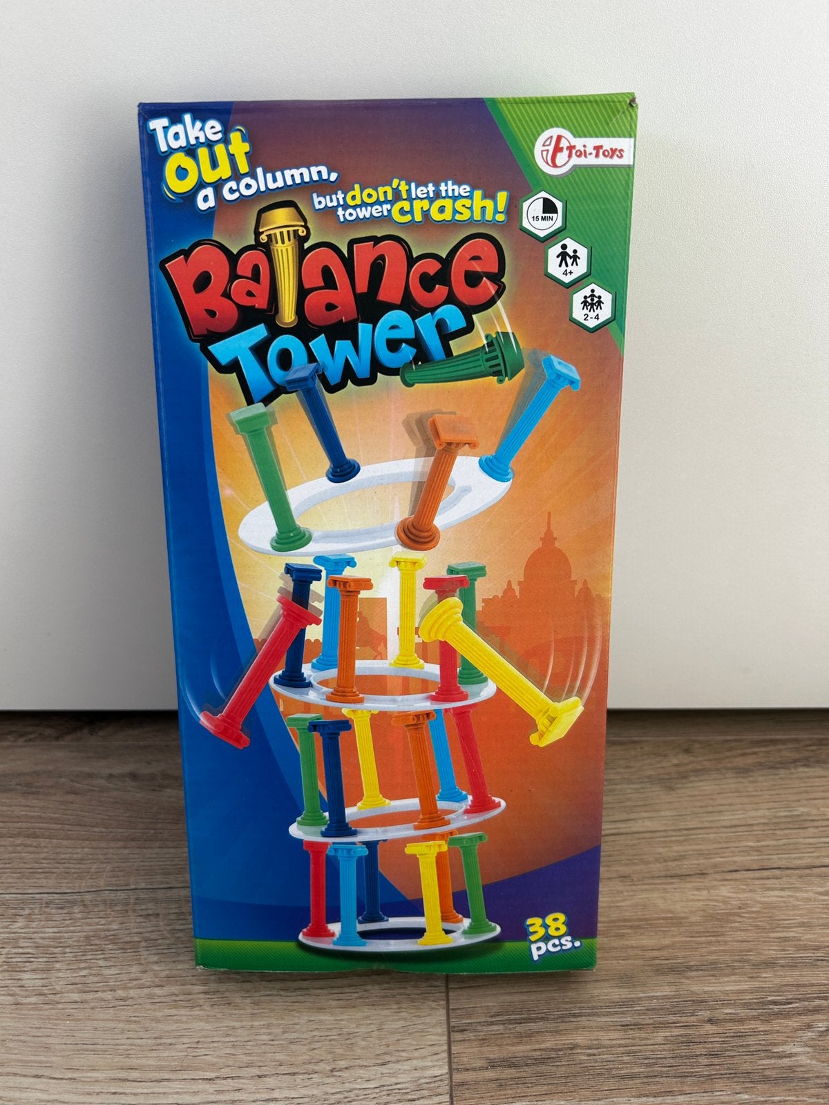 Balance Tower spel pisa, Ophalen of Verzenden, Zo goed als nieuw