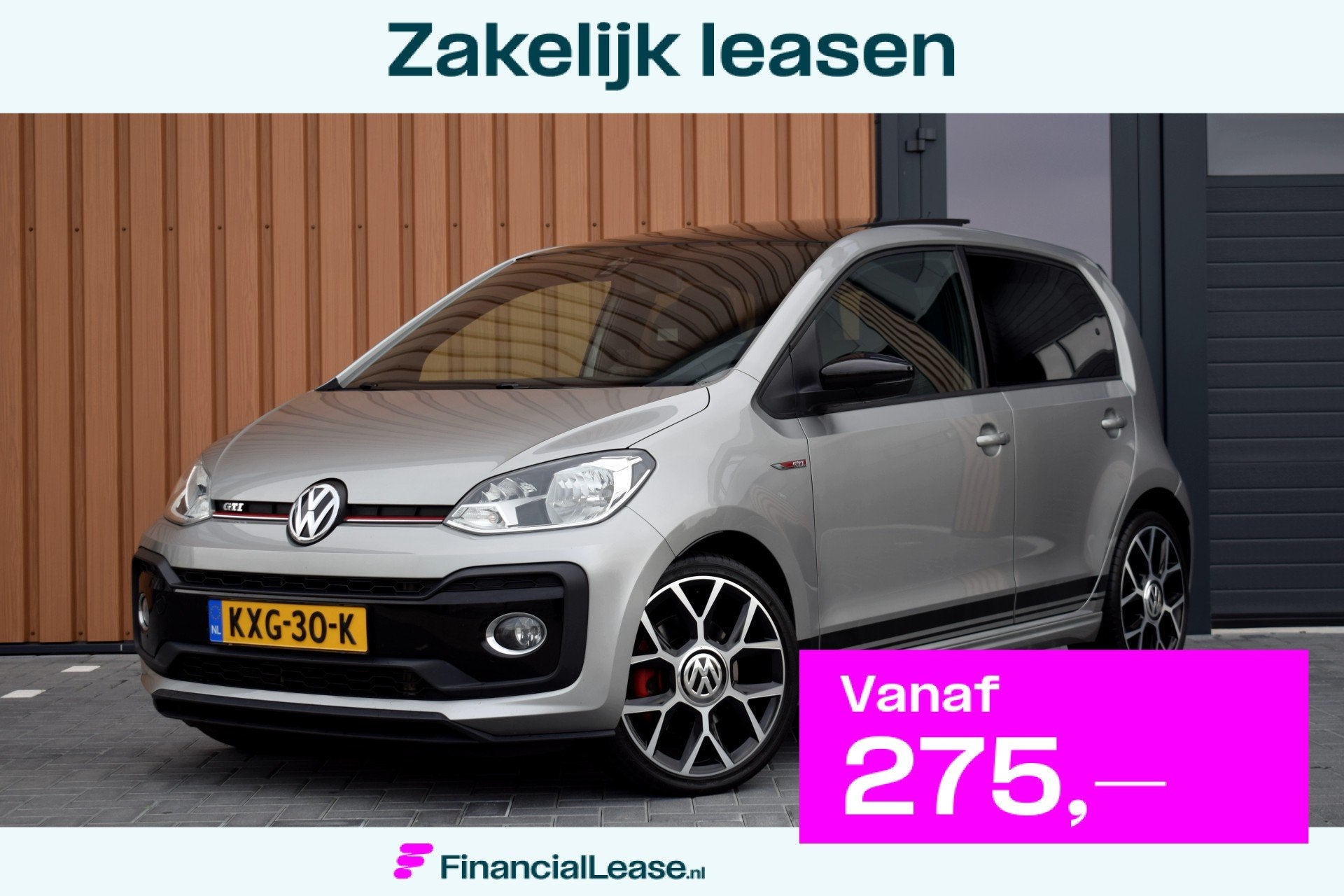 Volkswagen up! GTI 1.0 TSI 116pk | Pano | Beats | Camera |, 970 kg, Stof, Gebruikt, 4 stoelen