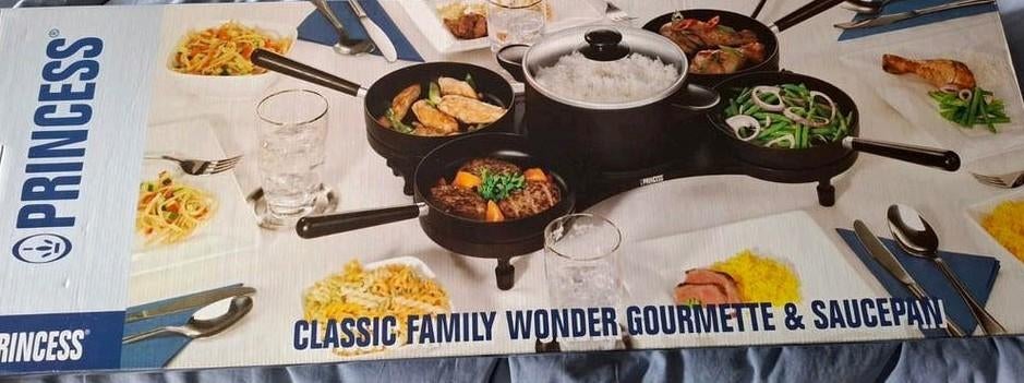 Ongebruikte Princess Classic Fam Wonder Gourmet & Sauspan n, Ophalen of Verzenden, Nieuw, 4 t/m 7 personen