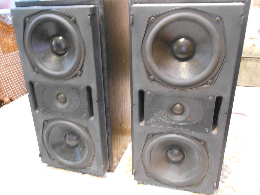 Vintage Mission speakers 761i, Gebruikt, 120 watt of meer, Front, Rear of Stereo speakers, Ophalen