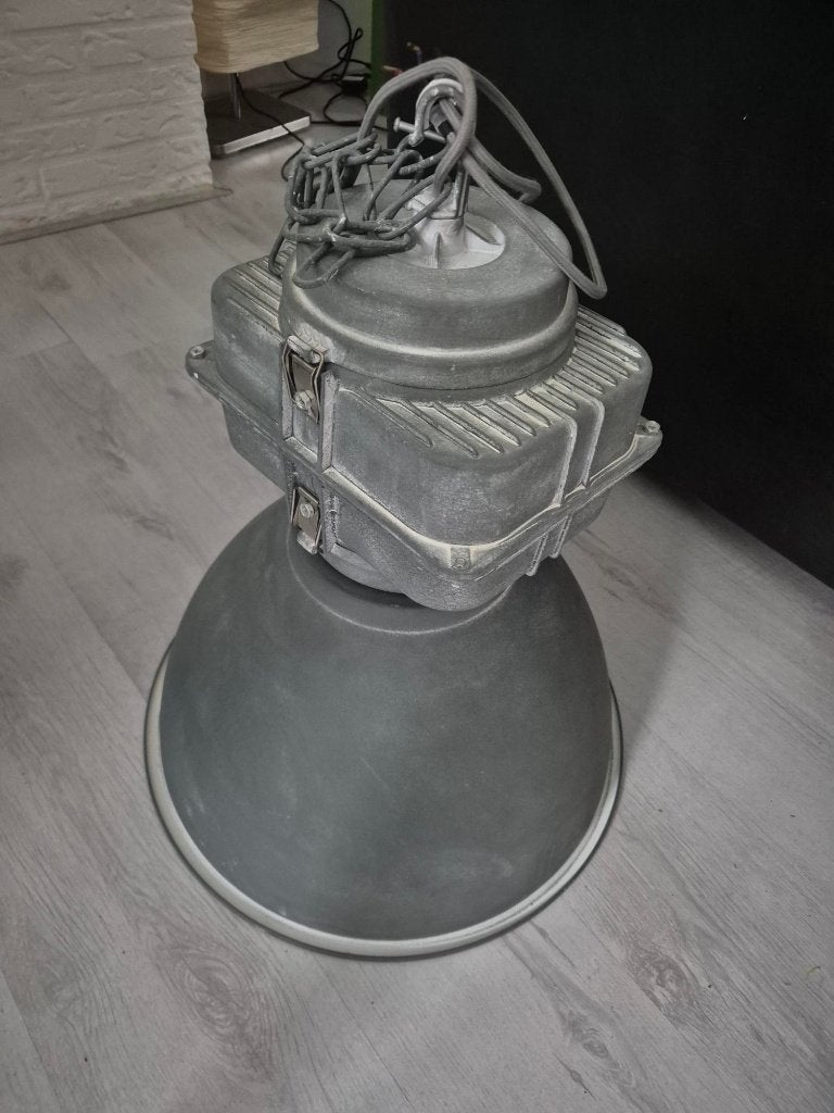 Lamp industrieel, Ophalen, Gebruikt, Metaal, Industrieel