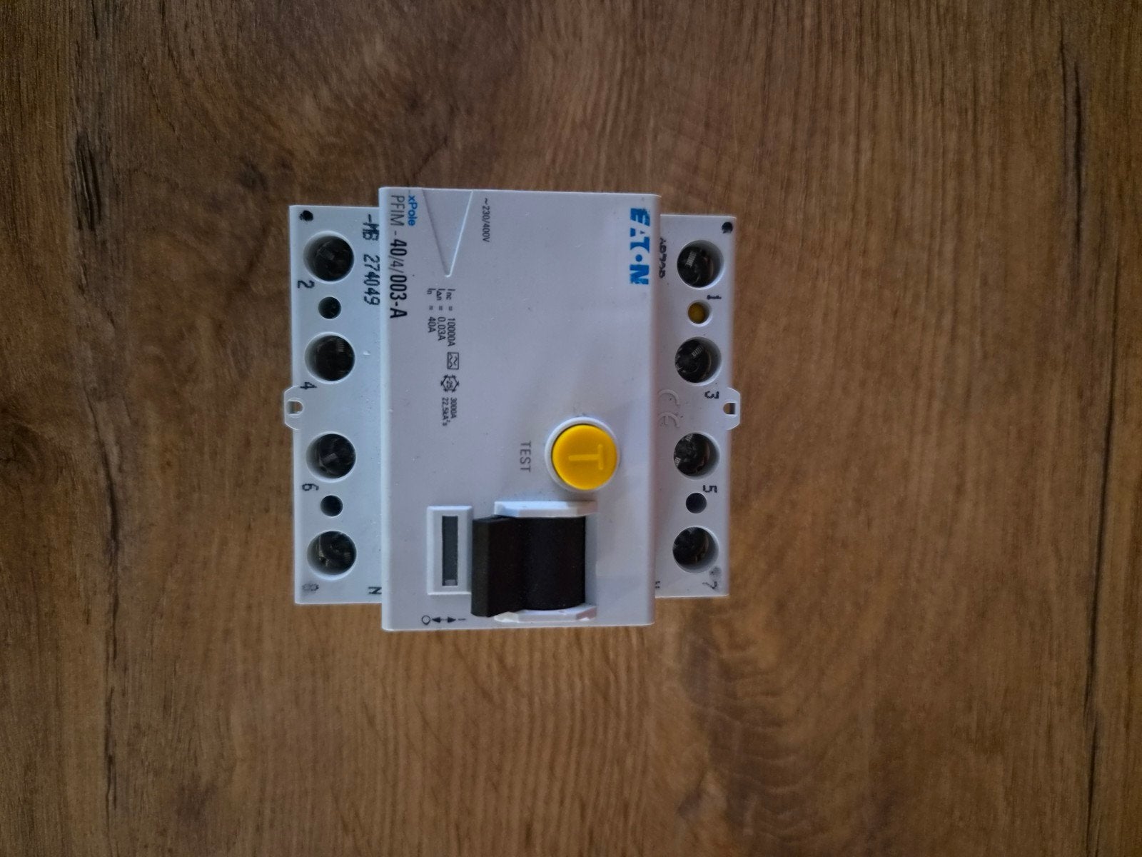 Eaton PFM-40/4/003-A aardlekschakelaar, Ophalen of Verzenden, Nieuw, Eaton, Aardlekschakelaar