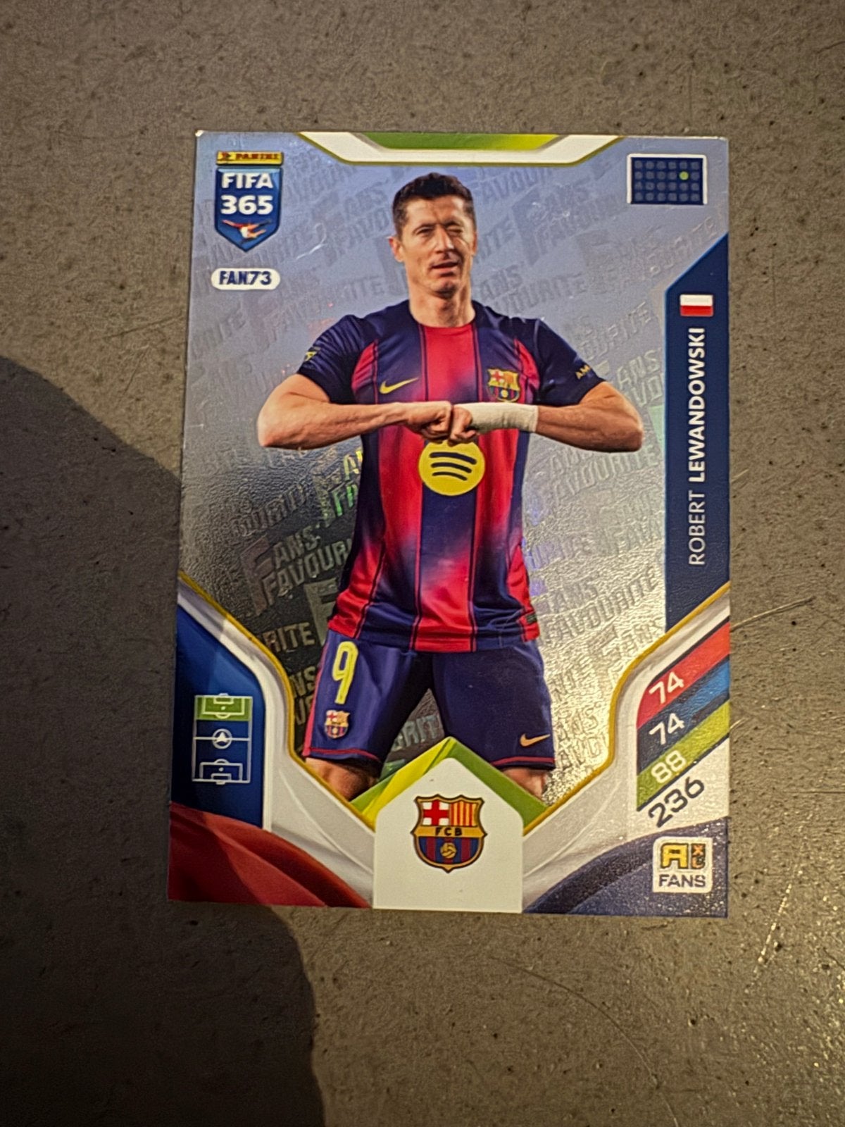 Panini FIFA 365 Robert Lewandowski Spelerskaart 2026, Ophalen of Verzenden, Nieuw, Buitenlandse clubs, Spelerskaart