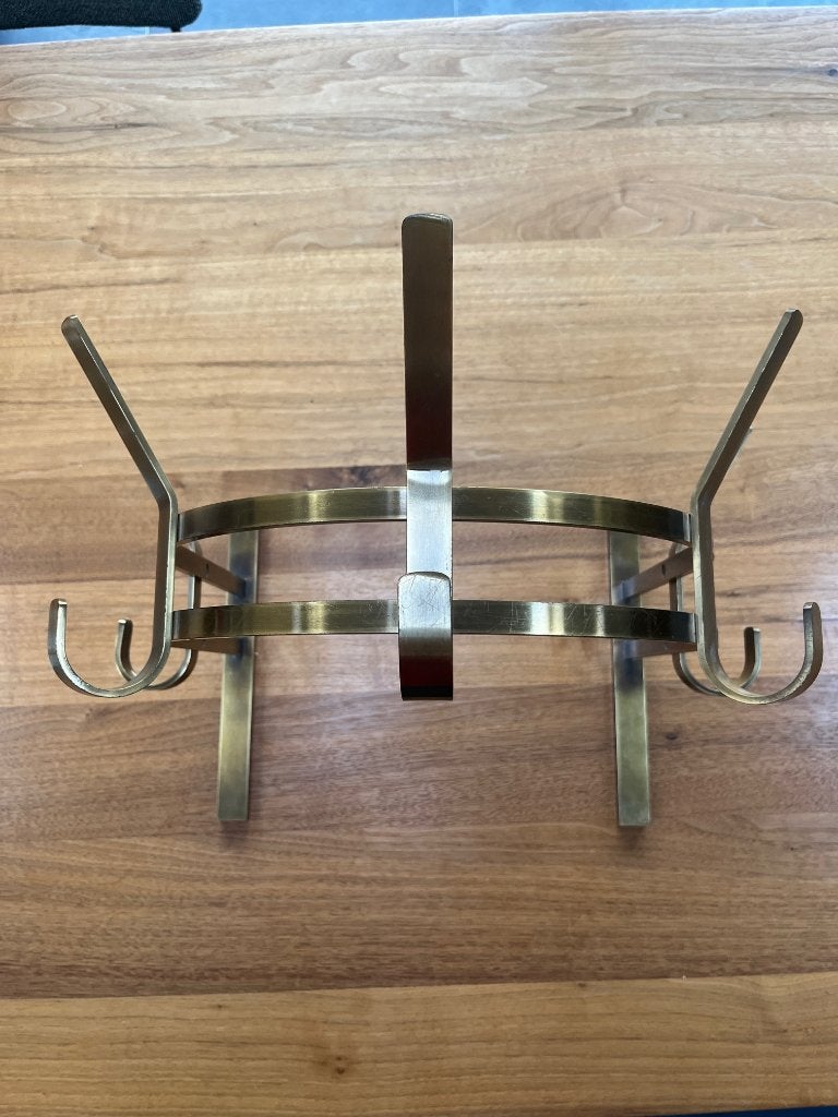 Solide, messing beklede, kapstok, Gebruikt, Minder dan 100 cm, Metaal, Ophalen
