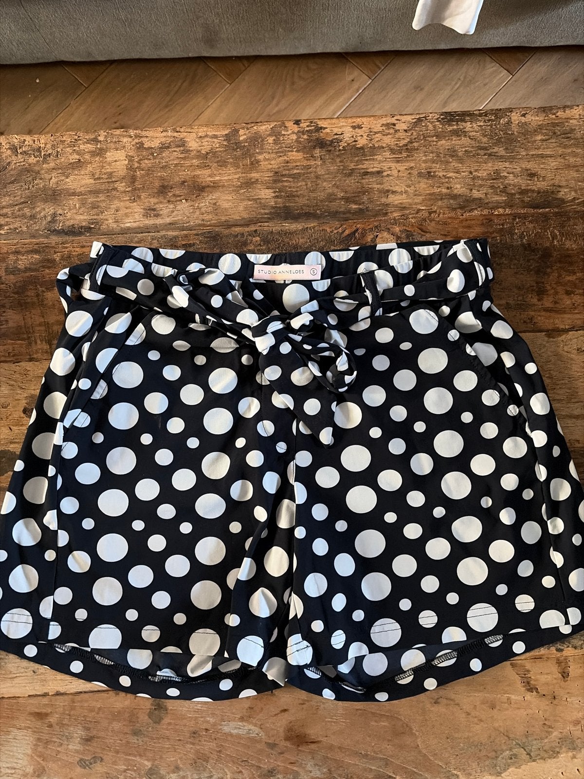 Studio Anneloes Polkadot Shorts Maat S, Kort, Zwart, Nieuw, Ophalen of Verzenden