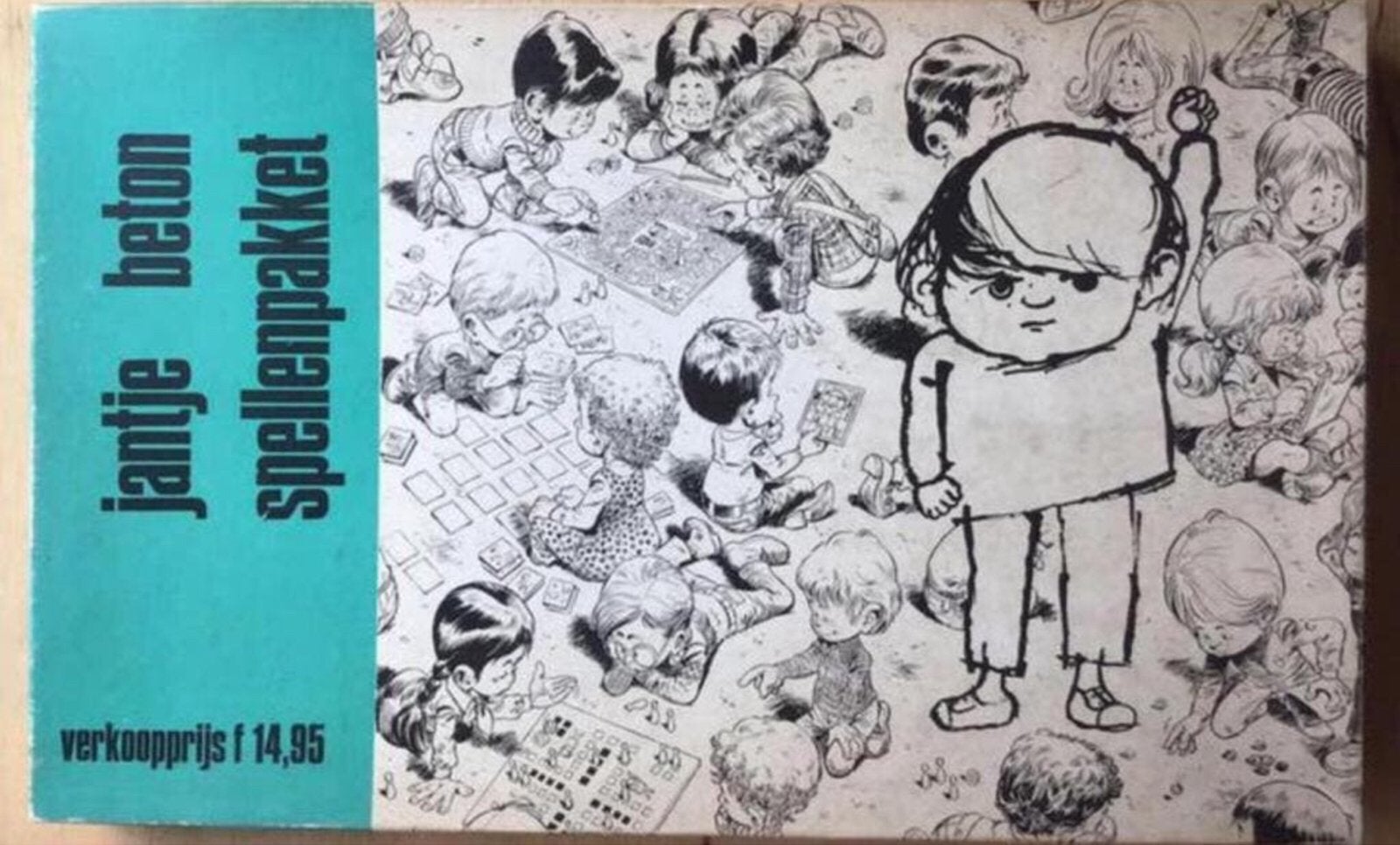 Vintage Jantje Beton spellenpakket - NIEUW, Vijf spelers of meer, Ophalen of Verzenden, Nieuw